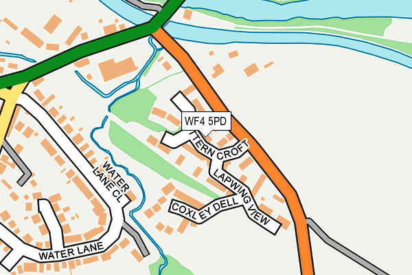 Map of WOULDHAM LTD at local scale