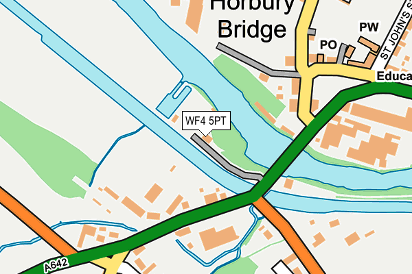 WF4 5PT map - OS OpenMap – Local (Ordnance Survey)