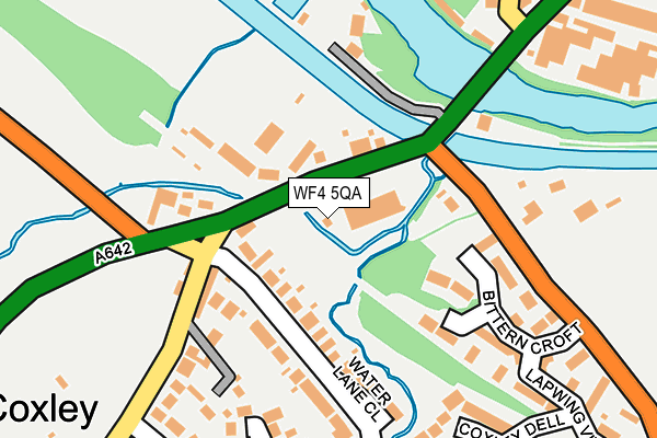 WF4 5QA map - OS OpenMap – Local (Ordnance Survey)