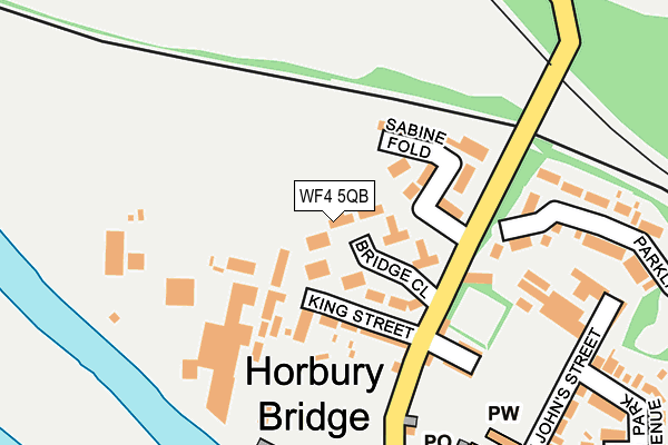 WF4 5QB map - OS OpenMap – Local (Ordnance Survey)