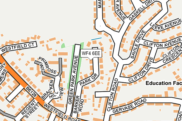 WF4 6EE map - OS OpenMap – Local (Ordnance Survey)
