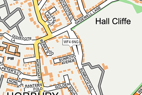 WF4 6NG map - OS OpenMap – Local (Ordnance Survey)