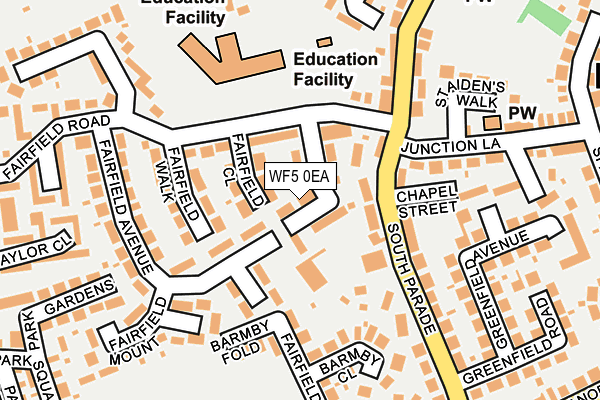 Map of AC ELECTRICAL & FIRE LTD. at local scale
