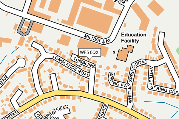 Map of OSSETT ENTERPRISES LIMITED at local scale