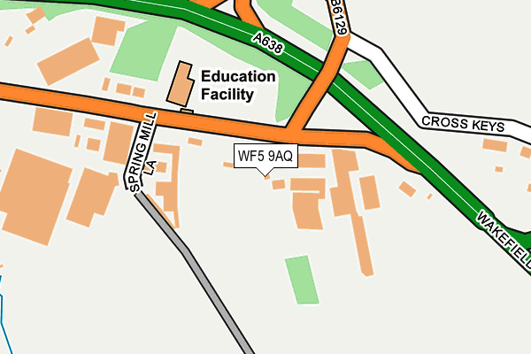 Map of RELDAS TRADING LIMITED at local scale