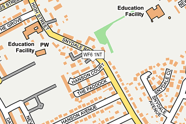 Map of HHV LODGINGS LIMITED at local scale