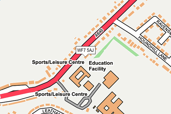 Map of SOUTHWAY AT THE RODILLIAN ACADEMY LIMITED at local scale