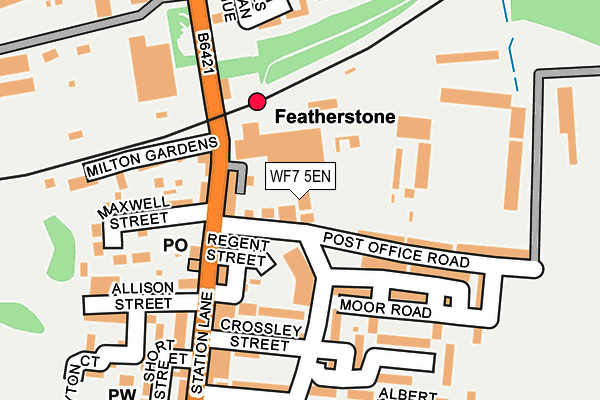 Map of YORKSHIRE APARTMENTS LTD at local scale