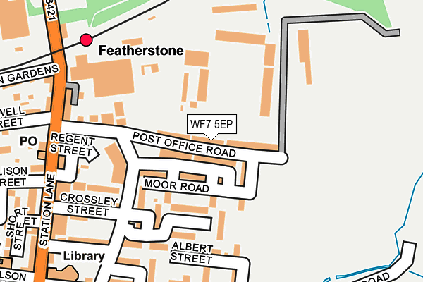 Map of DALTON HOUSING CIC at local scale