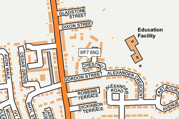 Map of RCW BUILDING SOLUTIONS LTD at local scale