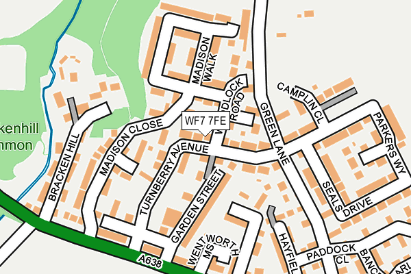 Map of TURNBERRY GIFTS LIMITED at local scale