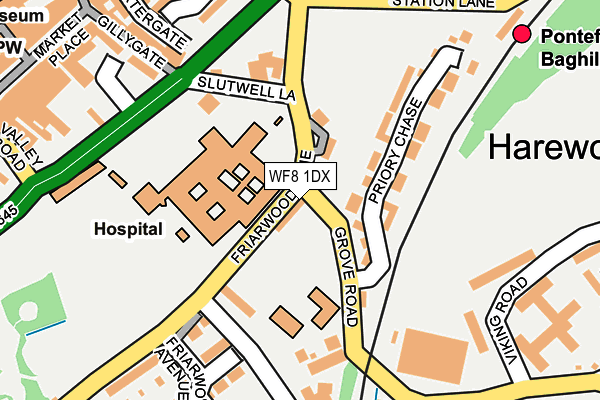 Map of PETULS LTD at local scale