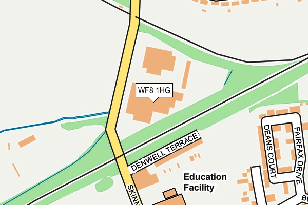 Map of A1-METALS LIMITED at local scale