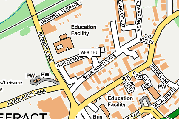 Map of TC WASTE CONSULTANTS LTD at local scale