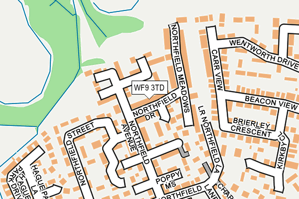 Map of REECE DICKINSON TRAINING LTD at local scale