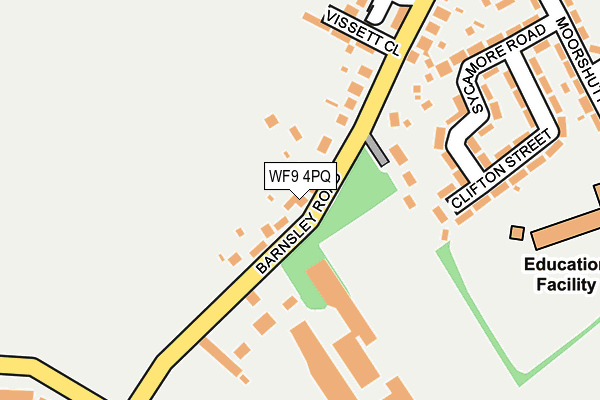 Map of JJR WASTE RECYCLING LIMITED at local scale