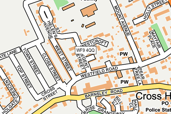 WF9 4QQ map - OS OpenMap – Local (Ordnance Survey)