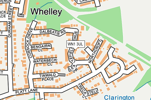 WN1 3UL map - OS OpenMap – Local (Ordnance Survey)