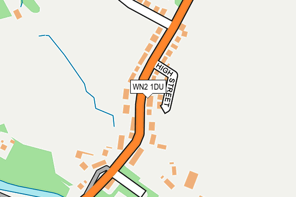 WN2 1DU map - OS OpenMap – Local (Ordnance Survey)