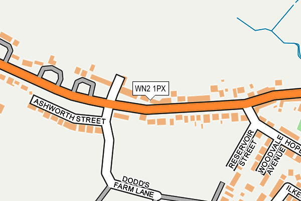 Map of ASPULL MOTOR VEHICLES LIMITED at local scale