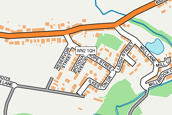 WN2 1QH map - OS OpenMap – Local (Ordnance Survey)