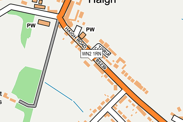 WN2 1RN map - OS OpenMap – Local (Ordnance Survey)