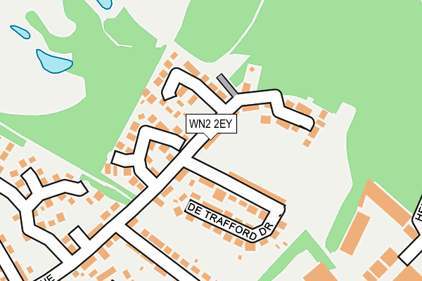 WN2 2EY map - OS OpenMap – Local (Ordnance Survey)