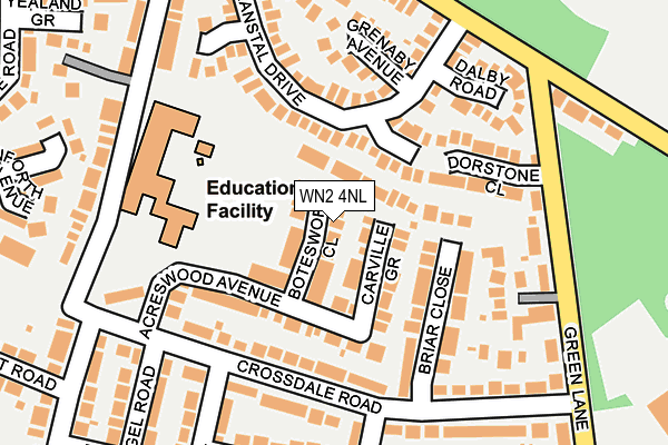 Map of COCONUT CONSTRUCTION LIMITED at local scale