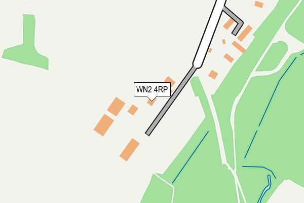 WN2 4RP map - OS OpenMap – Local (Ordnance Survey)