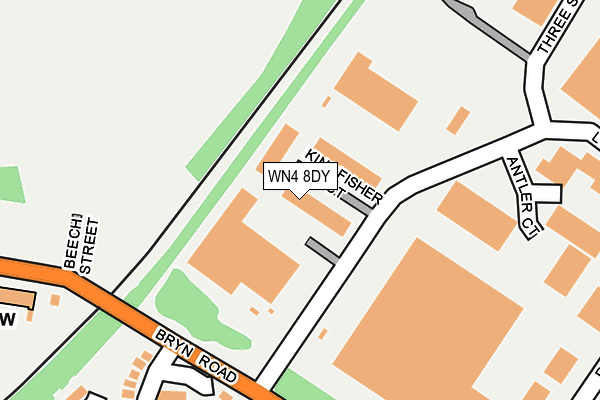 Map of ECONOLOFT LTD at local scale