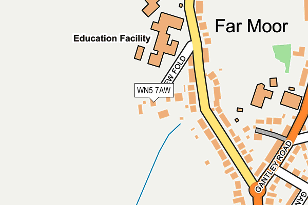 Map of THE FRANK PARTNERSHIP LIMITED at local scale