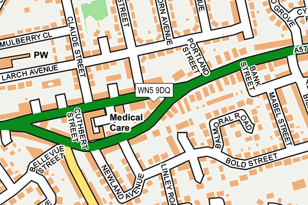 Map of CURZON ROAD HOLDINGS LTD at local scale