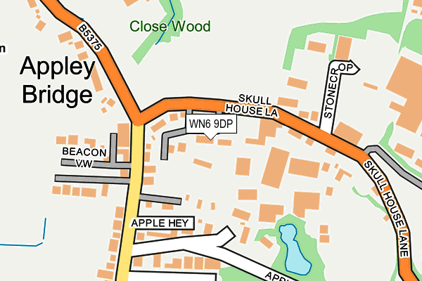 Map of GJH-DESIGN LTD at local scale