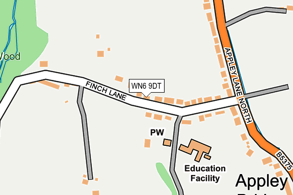 Map of DAVLYN PROPERTIES (WIGAN) LIMITED at local scale