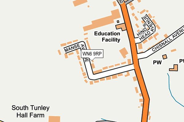 Map of MARK EVANS TECHNICAL SERVICES LIMITED at local scale