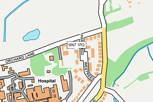 WN7 1PQ map - OS OpenMap – Local (Ordnance Survey)