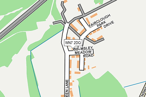 WN7 2DQ map - OS OpenMap – Local (Ordnance Survey)