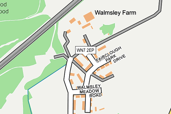 WN7 2EP map - OS OpenMap – Local (Ordnance Survey)