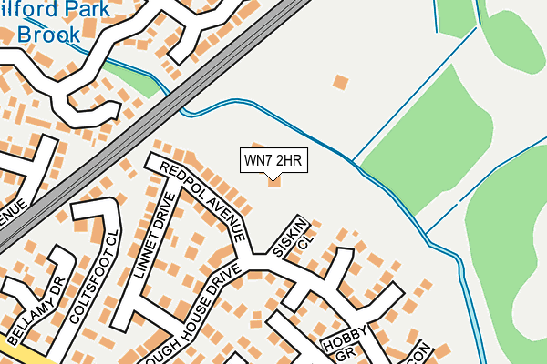 WN7 2HR map - OS OpenMap – Local (Ordnance Survey)