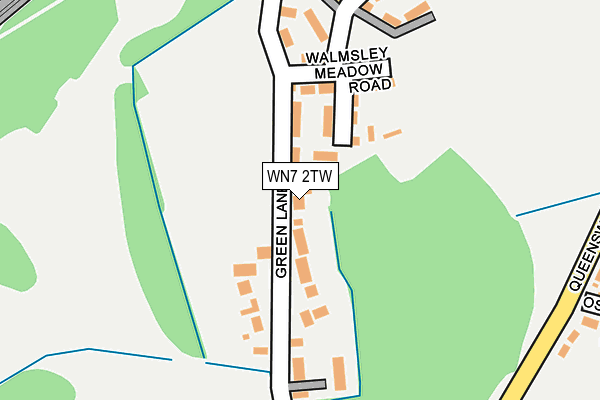 Map of LEIGH,ATHERTON,TYLDESLEY HERITAGE GROUP CIC at local scale