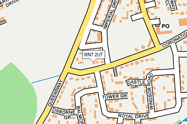 WN7 2UT map - OS OpenMap – Local (Ordnance Survey)