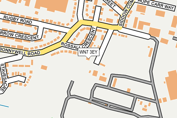 WN7 3EY map - OS OpenMap – Local (Ordnance Survey)