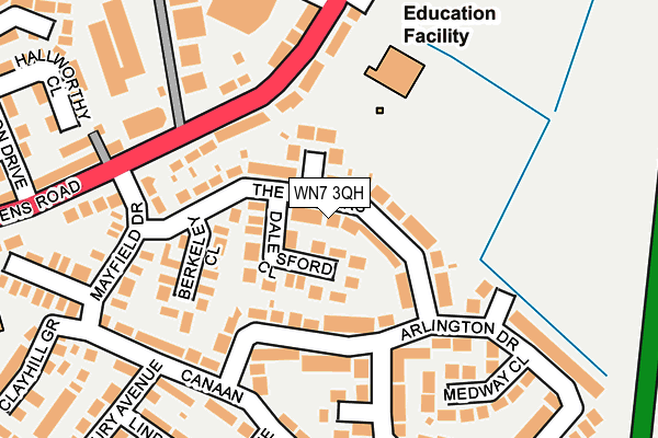 Map of LUKE K. ALDRED LTD at local scale