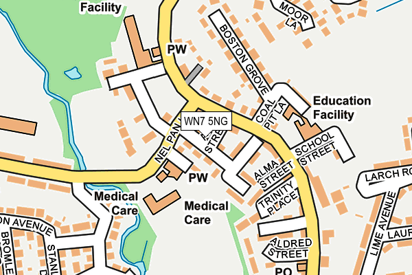 WN7 5NG map - OS OpenMap – Local (Ordnance Survey)