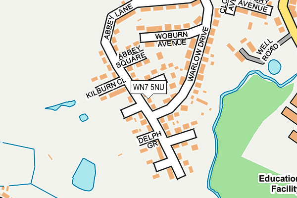 WN7 5NU map - OS OpenMap – Local (Ordnance Survey)