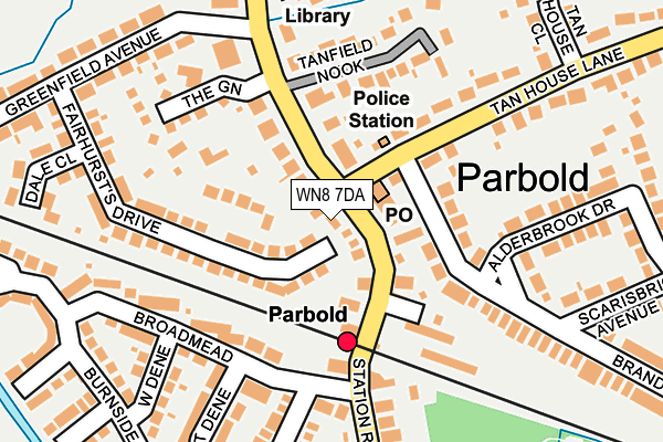 Map of HOLLY BANK ACCOUNTANTS LIMITED at local scale