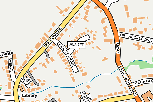 Map of WOODVALE DEVELOPMENTS (UK) LIMITED at local scale