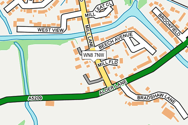 Map of THE WINDMILL PUB COMPANY LLP at local scale