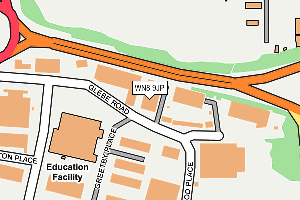 Map of JCT4 AUTOMOTIVE LIMITED at local scale