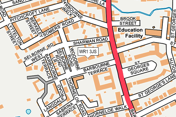 Map of ABFCC LTD at local scale